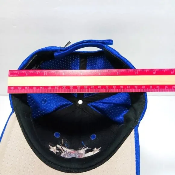 Pacifica Headwear Blue and Black Cap Hook Loop Youth 805M NWOT Baseball......... - Picture 9 of 10